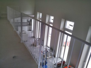 AVSLUTAD, Trevlig utmaning i Malmö, 13 meter räcke + trapp och trappräcke