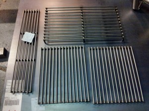 AVSLUTAD, Grillgaller i rostfritt,