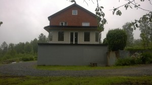 AVSLUTAD,  36 meter Smides räcke. Lev Burseryd