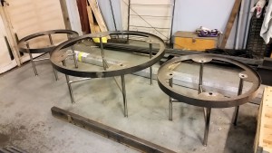 AVSLUTAD, Panik, exklusiva bord med 20mm stenskiva på. Lev Stockholm ”Allan Spiegel”