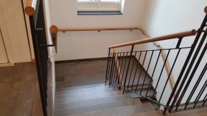 AVSLUTAD, Trappräcke i smide med EK handledare. Lev Horda FriKyrka