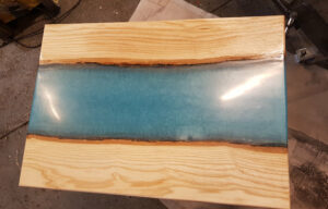 Resin/Epoxy bord test nr 2 hmm