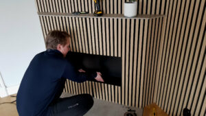 Insats till öppen Spis